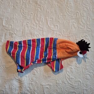 Sesame Street Ernie size Large dog costume EUC hook n loop belly straps